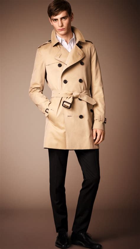 white burberry trench coat men|burberry trench coat men's outlet.